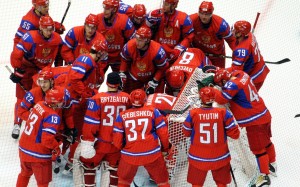 Хоккейная сборная РФ собралась в полном составе и опробовала лед