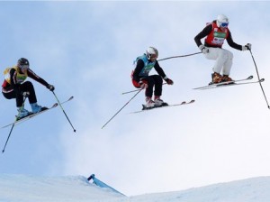 Новый вид спорта в Олимпиаде в Ванкувере – ски-кросс